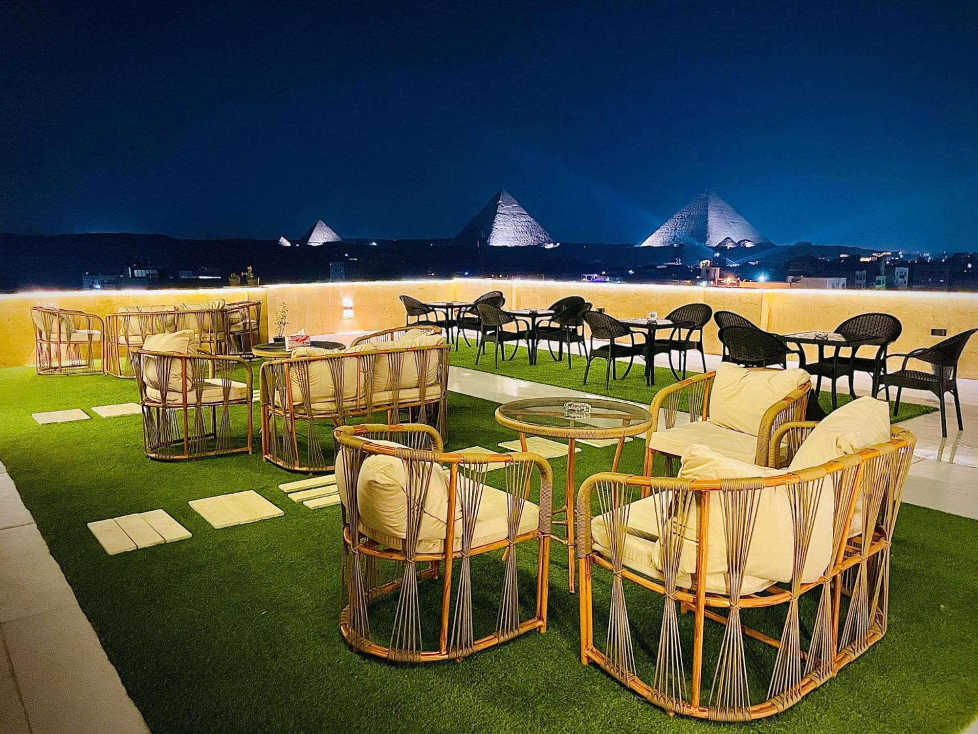 Kafret el-Gabal Palm Pyramids View Inn מראה חיצוני תמונה